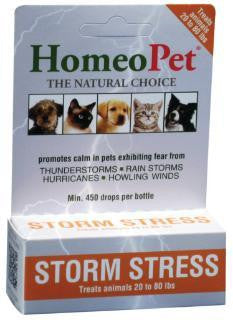 HomeoPet Storm Stress K-9 18-20 Pounds 1.6 oz.