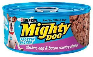 Mighty Dog Chicken, Egg & Bacon Country Platter 24-5.5 oz.