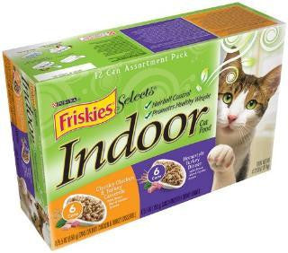 Friskies Select Indoor Chicken &amp; Turkey 24-5.5 oz. Pack