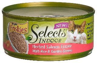 Friskies Select Indoor Salmon Entree 24-5.5 oz. Pack