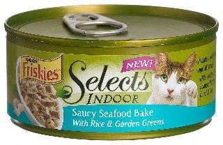 Friskies Select Indoor Seafood w- Rice 24-5.5 oz. Pack