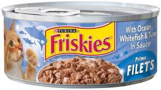 Friskies Prime Filet of Ocean Whitefish & Tuna 24-5.5oz