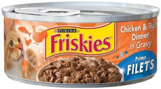 Friskies Prime Filet Chicken &amp; Gravy 24-5.5oz