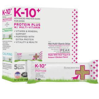 K-10+ Advanced Protein Bar For Dogs Protein Plus w- Multi-Vitamin 6z