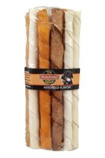 Rawhide Express Assorted Sticks 3-4X10" 15 Count