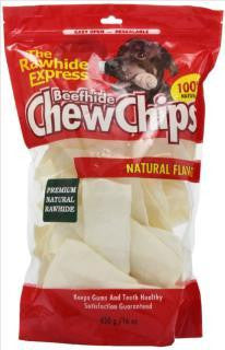 Rawhide Express Chew Chips 8Oz