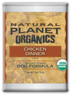 Natural Planet Organic Chicken Dog Food 12-13OZ