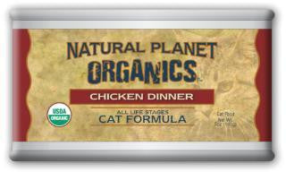 Natural Planet Organics Chicken Cat Food 12-5OZ