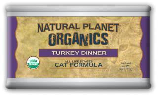 Natural Planet Organic Turkey Cat Food 12-5OZ