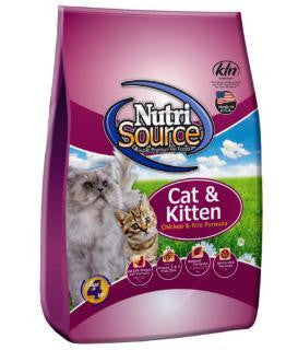 TUFFY'S NutriSource Cat-Kitten Chicken-Rice 16#