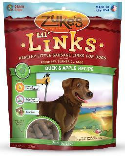 Zuke's Lil' Links Duck & Apple Recipe 6oz.