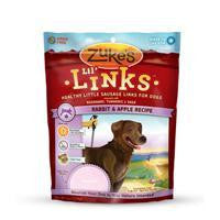 Zuke's Lil' Links Rabbit & Apple Recipe 6 oz.