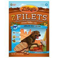 Zuke's Grain Free Z-Filets Prime Beef 7.5 oz.