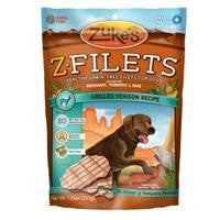 Zuke's Grain Free Z-Filets Prime Venison 7.5 oz.