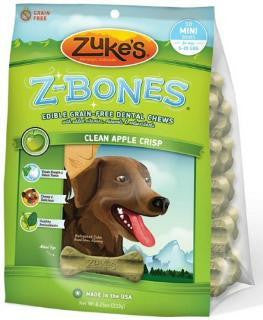 Z-Bones Mini Clean Apple - 18 Count Pouch