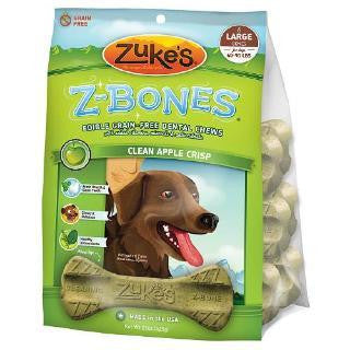 Z-Bones Large Clean Apple - 6 Count Pouch