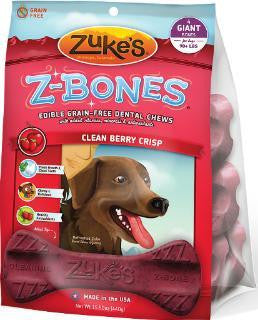 Zuke's Z-Bone Giant Clean Berry 4 Ct. Pouch