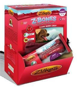 Zuke's 25 Ct. Z-Bone Medium Cherry Berry Display Box