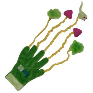 Chomper Brite Meow Mitt Teaser Glove, Assorted