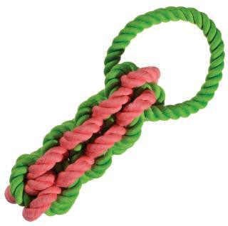 Chomper Brite Woven Rope Retriever Tug Dog Toy