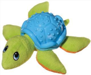 Chomper Pipsqueaks Turtle TPR Shell Dog Toy