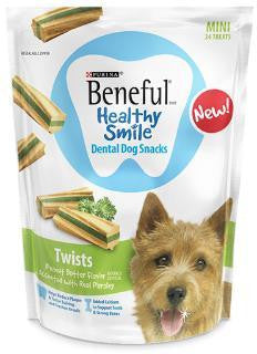 Beneful Healthy Smile 8.4oz Twists, Mini