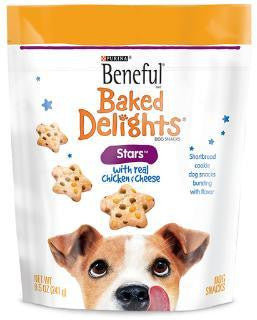 Beneful Baked Delights Stars Chicken-Cheese 5-8.5Z