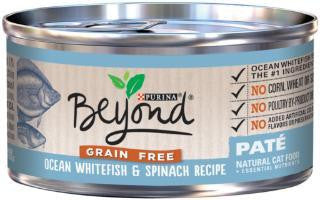 One Beyond Pate Grain Free Whitefish-Spinach Cat 12-3z