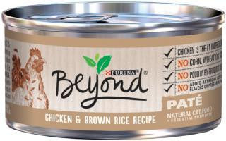 One Beyond Pate Chicken-Brown Rice Cat 12-3z