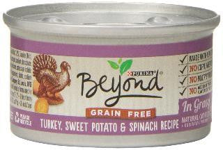 One Beyond Grain Free Cat Turkey-Sweet Potato-Spinach-Gravy 12-3z