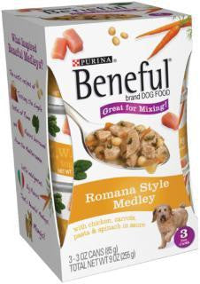 Beneful Prepared Meals Romana Style Medley 8-3-3Z