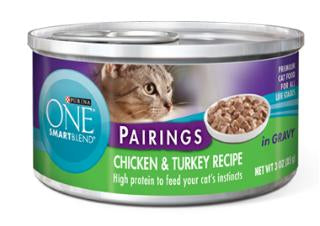 Purina One Pairings Chicken & Turkey Recipe 24-3oz