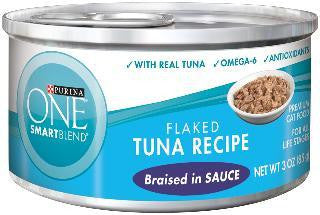 Purina One Smartblend Braised Cuts In Gravy Tuna 24-3Oz