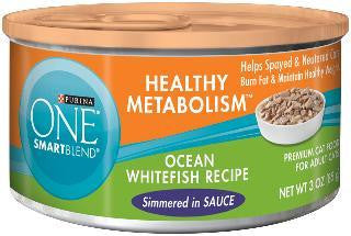 Purina One Smartblend Healthy Metabolism Whitefish 24-3Oz