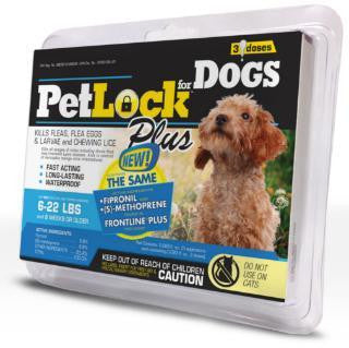 PetLock Plus Small Dog Security Flea & Tick 3 Dose