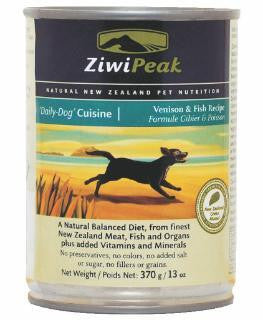 ZiwiPeak Venison & Fish Cans Dog 12-13 oz.