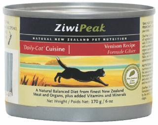 ZiwiPeak Venison Cans For Cat 12-6 oz.