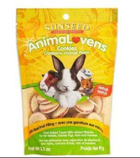 Vitakraft-Sunseed Animalovin Cranberry-Orange 3.5 oz.