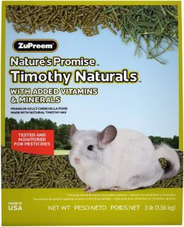 Zupreem Nature&#039;s Promise Chinchilla Pellets 20 lb.