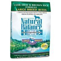 Natural Balance Limited Ingredient Diets Lamb &amp;amp; Brown Rice Large Breed Bites Dry Dog Food 28 lb.