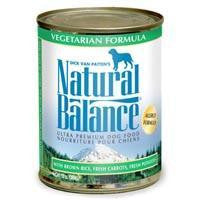 Natural Balance Vegetarian Can Dog 12-13 oz.