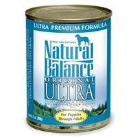 Natural Balance Ultra Can Dog Formula 12-13 oz.