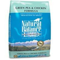 Natural Balance Limited Ingredient Diets Green Pea & Chicken Dry Cat Food 10 lb.