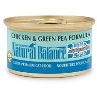 Natural Balance Limited Ingredient Diets Chicken & Green Pea Canned Cat Food 24-3 oz.