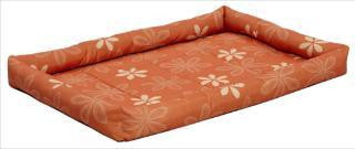 Midwest Quiet Time Defender Orange Floral Paradise Bed 36