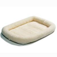 Midwest Quiet Time Pet Bed 30" Synthetic Sheepskin Model #40230