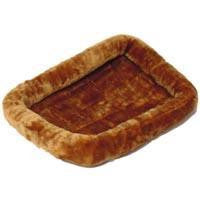 Midwest Quiet Time Fur Pet Bed Cinnamon 18X12