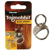 Petmate Tagnabbit Quick Release Pet Tag Ring