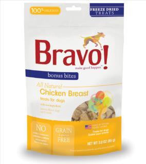 Bravo! Freeze Dried Chicken Breast 3 oz.