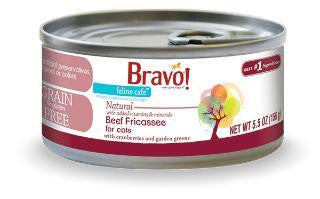 Bravo Feline Cafe Beef Fricassee Cat 24-5.5z